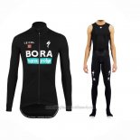 2022 Abbigliamento Ciclismo Bora-Hansgrone Nero Manica Lunga e juiy027