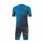 2022 Abbigliamento Ciclismo Gore Blu Manica Corta e yutu012