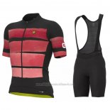 2022 Abbigliamento Ciclismo ALE Nero Rosso Manica Corta e juiy010