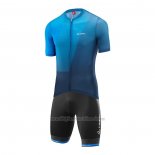 2022 Abbigliamento Ciclismo Loffler Blu Manica Corta e yutu020