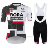 2022 Abbigliamento Ciclismo Bora-Hansgrone Nero Bianco Manica Corta eoiuy023