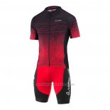 2022 Abbigliamento Ciclismo Loffler Nero Rosso Manica Corta e yutu022